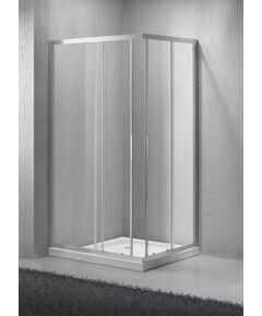 Купить Душевой уголок BelBagno SELA-AH-2-100/80-C-Cr стекло прозрачное (sela-ah-2-100/80-c-cr) по цене 28420 руб., в Санкт-Петебруге в интернет магазине 100-Систем, а также дургие товары BelBagno из раздела Душевые ограждения и Душевые кабины и ограждения