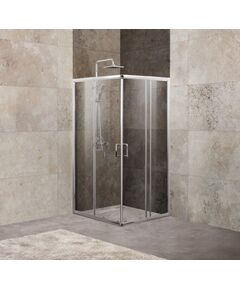 Купить Душевой уголок BelBagno UNIQUE-A-2-85/100-P-Cr стекло punto (unique-a-2-85/100-p-cr) по цене 24200 руб., в Санкт-Петебруге в интернет магазине 100-Систем, а также дургие товары BelBagno из раздела Душевые ограждения и Душевые кабины и ограждения