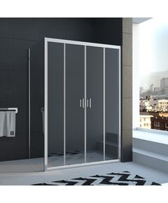 Купить Душевой угл Veconi Rovigo 120 x80 x185  RV045-12080PR-01-19C1 (rv045-12080pr-01-19c1) по цене 37670 руб., в Санкт-Петебруге в интернет магазине 100-Систем, а также дургие товары Veconi из раздела Душевые ограждения и Душевые кабины и ограждения