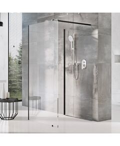 Купить Душевой уголок Ravak Walk-In Corner GW1CG4300Z1 120х80 см, transparent, черный (gw1cg4300z1) по цене 87450 руб., в Санкт-Петебруге в интернет магазине 100-Систем, а также дургие товары RAVAK из раздела Душевые ограждения и Душевые кабины и ограждения