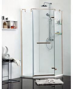 Купить Душевой уголок Azario Montreal 100х100 AZ-NWG3231 1000 R GOLD правый (az-nwg3231 1000 r gold) по цене 46800 руб., в Санкт-Петебруге в интернет магазине 100-Систем, а также дургие товары Azario из раздела Душевые ограждения и Душевые кабины и ограждения