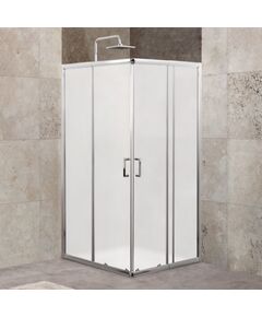 Купить Душевой уголок BelBagno UNIQUE-A-2-85/100-M-Cr (unique-a-2-85/100-m-cr) по цене 26500 руб., в Санкт-Петебруге в интернет магазине 100-Систем, а также дургие товары BelBagno из раздела Душевые ограждения и Душевые кабины и ограждения
