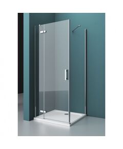 Купить Душевой уголок BelBagno KRAFT-AH-12-80/90-C-Cr-L (kraft-ah-12-80/90-c-cr-l) по цене 54900 руб., в Санкт-Петебруге в интернет магазине 100-Систем, а также дургие товары BelBagno из раздела Душевые ограждения и Душевые кабины и ограждения