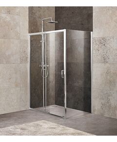 Купить Душевой уголок BelBagno UNIQUE-AH-1-120/135-90-C-Cr стекло прозрачное (unique-ah-1-120/135-90-c-cr) по цене 41900 руб., в Санкт-Петебруге в интернет магазине 100-Систем, а также дургие товары BelBagno из раздела Душевые ограждения и Душевые кабины и ограждения