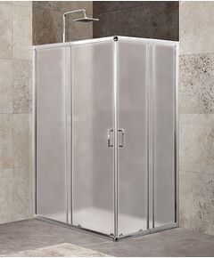 Купить Душевой уголок BelBagno UNIQUE-AH-2-100/115-75/90-P-Cr стекло punto (unique-ah-2-100/115-75/90-p-cr) по цене 30500 руб., в Санкт-Петебруге в интернет магазине 100-Систем, а также дургие товары BelBagno из раздела Душевые ограждения и Душевые кабины и ограждения