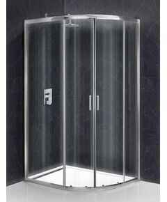Купить Душевой уголок BelBagno UNO-195-RH-2-120/80-C-Cr 120х80 профиль Хром стекло прозрачное (uno-195-rh-2-120/80-c-cr) по цене 31800 руб., в Санкт-Петебруге в интернет магазине 100-Систем, а также дургие товары BelBagno из раздела Душевые ограждения и Душевые кабины и ограждения