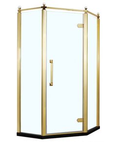 Купить Душевой уголок Azario Ontario 90х90 AZ-NBB3231 900 GOLD (az-nbb3231 900 gold) по цене 51600 руб., в Санкт-Петебруге в интернет магазине 100-Систем, а также дургие товары Azario из раздела Душевые ограждения и Душевые кабины и ограждения