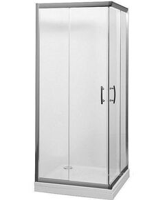 Купить Душевой уголок Aquanet Alfa Cube NAA1142 100x100, прозрачное стекло (naa1142) по цене 45530 руб., в Санкт-Петебруге в интернет магазине 100-Систем, а также дургие товары AQUANET из раздела Душевые ограждения и Душевые кабины и ограждения