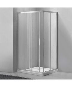 Купить Душевой уголок BelBagno SELA-AH-2-100/90-C-Cr 100x90 профиль Хром стекло прозрачное (sela-ah-2-100/90-c-cr) по цене 29070 руб., в Санкт-Петебруге в интернет магазине 100-Систем, а также дургие товары BelBagno из раздела Душевые ограждения и Душевые кабины и ограждения
