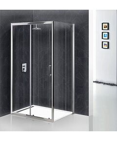 Купить Душевой уголок BelBagno UNO-AH-1-120/90-C-Cr (uno-ah-1-120/90-c-cr) по цене 32200 руб., в Санкт-Петебруге в интернет магазине 100-Систем, а также дургие товары BelBagno из раздела Душевые ограждения и Душевые кабины и ограждения