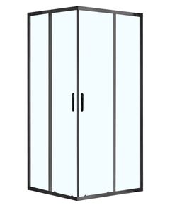 Купить Душевой уголок Azario Milton 100х200 AZ-ND1142 1000 Black (az-nd1142 1000 black) по цене 25800 руб., в Санкт-Петебруге в интернет магазине 100-Систем, а также дургие товары Azario из раздела Душевые ограждения и Душевые кабины и ограждения