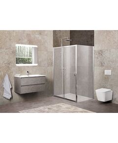 Купить Душевой уголок BelBagno UNIQUE-AH-1-120/135-80-C-Cr стекло прозрачное (unique-ah-1-120/135-80-c-cr) по цене 40700 руб., в Санкт-Петебруге в интернет магазине 100-Систем, а также дургие товары BelBagno из раздела Душевые ограждения и Душевые кабины и ограждения