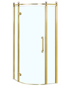 Купить Душевой уголок Azario Ontario 90х90 AZ-NBB2231-L 900 GOLD левый (az-nbb2231-l 900 gold) по цене 56250 руб., в Санкт-Петебруге в интернет магазине 100-Систем, а также дургие товары Azario из раздела Душевые ограждения и Душевые кабины и ограждения