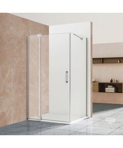 Купить Душевой уголок Extra VSR-1E111290CL, 1100/1200*900, хром, стекло прозрачное, , шт (vsr-1e111290cl) по цене 55043 руб., в Санкт-Петебруге в интернет магазине 100-Систем, а также дургие товары Vincea из раздела Душевые ограждения и Душевые кабины и ограждения