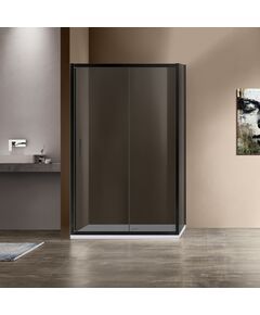 Купить Душевой уголок Garda VSR-1G9012CGB, 1200*900, черный, стекло тонированное, , шт (vsr-1g9012cgb) по цене 46702 руб., в Санкт-Петебруге в интернет магазине 100-Систем, а также дургие товары Vincea из раздела Душевые ограждения и Душевые кабины и ограждения