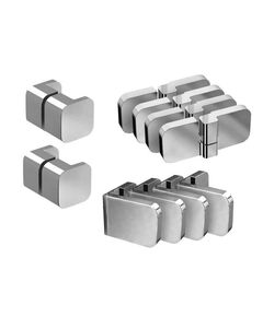 Купить Монтажный набор Ravak Brilliant B SET BSRV4, BSKK4 D01000A073 80,90 ХРОМ (d01000a073) по цене 87890 руб., в Санкт-Петебруге в интернет магазине 100-Систем, а также дургие товары RAVAK из раздела Комплектующие для душевых кабин и ограждений и Душевые кабины и ограждения
