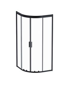 Купить Душевое ограждение AM.PM Gem 1/4 Rond 90x90 стекло прозрачное, профиль черный матовый W90G-401-090BT (w90g-401-090bt) по цене 34990 руб., в Санкт-Петебруге в интернет магазине 100-Систем, а также дургие товары AM.PM из раздела Душевые ограждения и Душевые кабины и ограждения