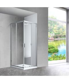 Купить Душевой уголок Scala VSS-2SC8010CL, 1000*800, хром, стекло прозрачное, , шт (vss-2sc8010cl) по цене 26020.5 руб., в Санкт-Петебруге в интернет магазине 100-Систем, а также дургие товары Vincea из раздела Душевые ограждения и Душевые кабины и ограждения