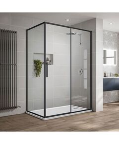 Купить Душевой уголок Slim-U VSR-2SU9012CLB, 1200*900, м.черный, стекло прозрачное, , шт (vsr-2su9012clb) по цене 34931.5 руб., в Санкт-Петебруге в интернет магазине 100-Систем, а также дургие товары Vincea из раздела Душевые ограждения и Душевые кабины и ограждения
