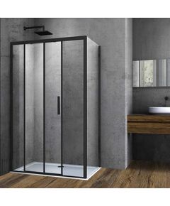 Купить Душевой уголок Soft VSR-3SO9014CLB, 1400*900, черный, стекло прозрачное, , шт (vsr-3so9014clb) по цене 48298 руб., в Санкт-Петебруге в интернет магазине 100-Систем, а также дургие товары Vincea из раздела Душевые ограждения и Душевые кабины и ограждения