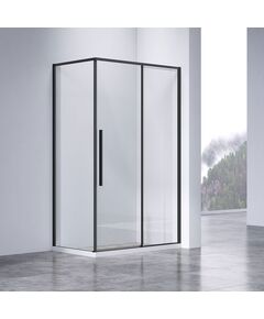 Купить Душевой уголок Slim-N VSR-4SN8013CLB, 1300*800, черный, стекло прозрачное, , шт (vsr-4sn8013clb) по цене 43652.5 руб., в Санкт-Петебруге в интернет магазине 100-Систем, а также дургие товары Vincea из раздела Душевые ограждения и Душевые кабины и ограждения