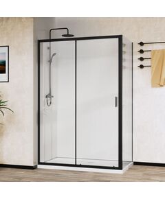 Купить Душевой уголок City VSR-5CT9012CLB, 1200*900, черный, стекло прозрачное , , шт (vsr-5ct9012clb) по цене 28319.5 руб., в Санкт-Петебруге в интернет магазине 100-Систем, а также дургие товары Vincea из раздела Душевые ограждения и Душевые кабины и ограждения