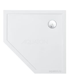 Купить Душевой поддон из литьевого мрамора AQUATON Калифорния 90х90 пятиугольный белый 1A714836CA010 (1a714836ca010) по цене 14821.7 руб., в Санкт-Петебруге в интернет магазине 100-Систем, а также дургие товары AQUATON из раздела Нестандартные и Душевые поддоны