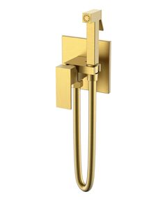 Купить Смеситель гигиенический Qubic Matt Gold (477-mg) по цене 19061 руб., в Санкт-Петебруге в интернет магазине 100-Систем, а также дургие товары BOHEME из раздела Гигиенический душ со смесителем и Гигиенический душ