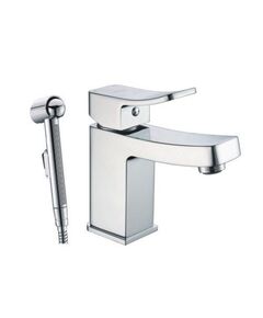 Купить Смеситель для раковины WasserKRAFT Aller 1068 с гигиеническим душем Хром (1068) по цене 23030 руб., в Санкт-Петебруге в интернет магазине 100-Систем, а также дургие товары WasserKRAFT из раздела Гигиенический душ со смесителем и Гигиенический душ