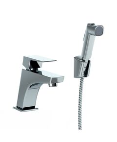 Купить Смеситель для раковины Paini Torre с гигиеническим душем (98cr205/574) по цене 13310 руб., в Санкт-Петебруге в интернет магазине 100-Систем, а также дургие товары Paini из раздела Гигиенический душ со смесителем и Гигиенический душ