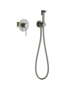 Купить Смеситель с гигиеническим душем Timo Saona 2389/18SM Черное золото (2389/18sm) по цене 32682 руб., в Санкт-Петебруге в интернет магазине 100-Систем, а также дургие товары TIMO из раздела Гигиенический душ со смесителем и Гигиенический душ