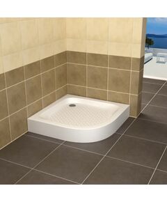 Купить Акриловый поддон для душа RGW Acrylic Lux/Tn-p 90x90x16 без сифона (16180499-41) по цене 13854.52 руб., в Санкт-Петебруге в интернет магазине 100-Систем, а также дургие товары RGW из раздела Сегмент (четверть круга) и Душевые поддоны