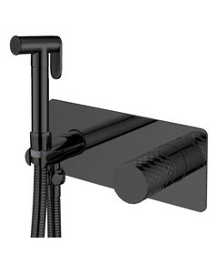 Купить Смеситель гигиенический STICK BLACK DIAMOND BLACK (127-bb) по цене 32720 руб., в Санкт-Петебруге в интернет магазине 100-Систем, а также дургие товары BOHEME из раздела Гигиенический душ со смесителем и Гигиенический душ