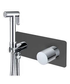 Купить Смеситель гигиенический STICK BLACK TOUCH CHROME (127-bcr.2) по цене 32114 руб., в Санкт-Петебруге в интернет магазине 100-Систем, а также дургие товары BOHEME из раздела Гигиенический душ со смесителем и Гигиенический душ