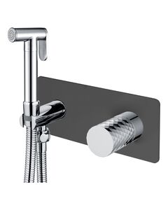 Купить Смеситель гигиенический STICK BLACK DIAMOND CHROME (127-bcr) по цене 32114 руб., в Санкт-Петебруге в интернет магазине 100-Систем, а также дургие товары BOHEME из раздела Гигиенический душ со смесителем и Гигиенический душ