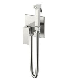 Купить Смеситель гигиенический Qubic Brushed Nickel (477-nb) по цене 19061 руб., в Санкт-Петебруге в интернет магазине 100-Систем, а также дургие товары BOHEME из раздела Гигиенический душ со смесителем и Гигиенический душ