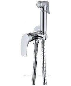 Купить Смеситель с гигиеническим душем Aquanet Atletic AF310-52C (с внутренней частью) (af310-52с) по цене 5990 руб., в Санкт-Петебруге в интернет магазине 100-Систем, а также дургие товары AQUANET из раздела Гигиенический душ со смесителем и Гигиенический душ