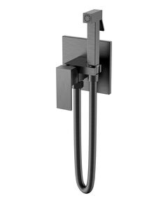 Купить Смеситель гигиенический Qubic Matt Gun Metal (477-gm) по цене 19061 руб., в Санкт-Петебруге в интернет магазине 100-Систем, а также дургие товары BOHEME из раздела Гигиенический душ со смесителем и Гигиенический душ