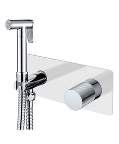 Купить Смеситель гигиенический STICK WHITE TOUCH CHROME (127-wcr.2) по цене 32114 руб., в Санкт-Петебруге в интернет магазине 100-Систем, а также дургие товары BOHEME из раздела Гигиенический душ со смесителем и Гигиенический душ