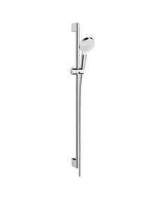 Купить Душевой гарнитур Hansgrohe Crometta 26537400 Хром Белый (26537400) по цене 9208.66 руб., в Санкт-Петебруге в интернет магазине 100-Систем, а также дургие товары HANSGROHE из раздела Душевые гарнитуры и Душевые стойки, системы, панели, гарнитуры