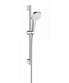 Купить Душевой гарнитур Hansgrohe Croma Select E 26584400 Хром Белый (26584400) по цене 15196.5 руб., в Санкт-Петебруге в интернет магазине 100-Систем, а также дургие товары HANSGROHE из раздела Душевые гарнитуры и Душевые стойки, системы, панели, гарнитуры
