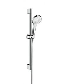 Купить Душевой гарнитур Hansgrohe Croma Select E 26564400 Белый, Хром (26564400) по цене 14526.53 руб., в Санкт-Петебруге в интернет магазине 100-Систем, а также дургие товары HANSGROHE из раздела Душевые гарнитуры и Душевые стойки, системы, панели, гарнитуры