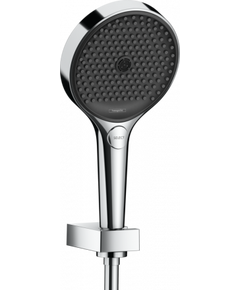 Купить Душевой набор Hansgrohe Rainfinity 26852000 Хром Черный (26852000) по цене 28298.85 руб., в Санкт-Петебруге в интернет магазине 100-Систем, а также дургие товары HANSGROHE из раздела Душевые гарнитуры и Душевые стойки, системы, панели, гарнитуры