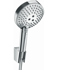 Купить Душевой набор Hansgrohe Raindance Select S 27669000 хром (27669000) по цене 23573.92 руб., в Санкт-Петебруге в интернет магазине 100-Систем, а также дургие товары HANSGROHE из раздела Душевые гарнитуры и Душевые стойки, системы, панели, гарнитуры