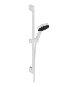 Купить Душевой гарнитур Hansgrohe Pulsify Select Relaxation 24160700 Белый матовый (24160700) по цене 22683.56 руб., в Санкт-Петебруге в интернет магазине 100-Систем, а также дургие товары HANSGROHE из раздела Душевые гарнитуры и Душевые стойки, системы, панели, гарнитуры