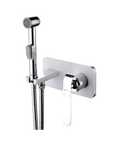 Купить Смеситель Lemark Melange LM4919CW с гигиеническим душем, встраиваемый (lm4919cw) по цене 29620 руб., в Санкт-Петебруге в интернет магазине 100-Систем, а также дургие товары LEMARK из раздела Гигиенический душ со смесителем и Гигиенический душ