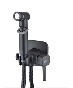 Купить Смеситель Lemark Solo LM7165BL с гигиеническим душем, встраиваемый (lm7165bl) по цене 14390 руб., в Санкт-Петебруге в интернет магазине 100-Систем, а также дургие товары LEMARK из раздела Гигиенический душ со смесителем и Гигиенический душ