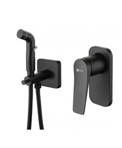 Купить Смеситель Lemark Bronx LM3719BL с гигиеническим душем, встраиваемый (lm3719bl) по цене 21910 руб., в Санкт-Петебруге в интернет магазине 100-Систем, а также дургие товары LEMARK из раздела Гигиенический душ со смесителем и Гигиенический душ