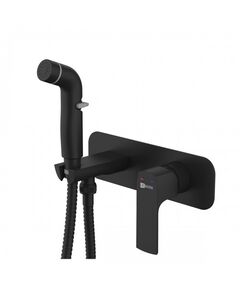 Купить Смеситель Lemark Ursus LM7220BL с гигиеническим душем, встраиваемый (lm7220bl) по цене 8170 руб., в Санкт-Петебруге в интернет магазине 100-Систем, а также дургие товары LEMARK из раздела Гигиенический душ со смесителем и Гигиенический душ