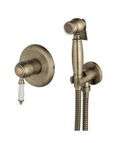 Купить Смеситель Lemark Villa LM4819B с гигиеническим душем, встраиваемый (lm4819b) по цене 29790 руб., в Санкт-Петебруге в интернет магазине 100-Систем, а также дургие товары LEMARK из раздела Гигиенический душ со смесителем и Гигиенический душ